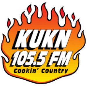 Logo of radio station Cookin' Country 105.5 KUKN