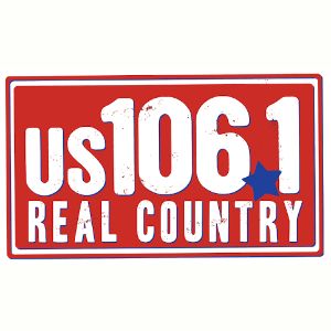 Logotipo de la emisora ​​de radio US106.1 Real Country