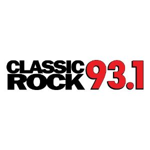Logotipo de la emisora ​​de radio WNOX Classic Rock 93.1 FM