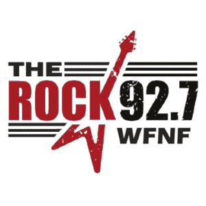Logo of radio station WFNF 92.7 The Rock