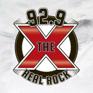 Logotipo de la emisora ​​de radio WECL 92.9 The X
