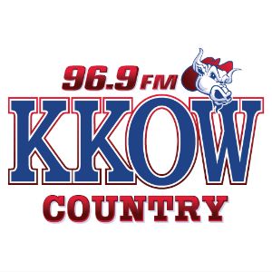 Logo of radio station 96.9 KKOW