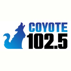 Logotipo de la emisora ​​de radio KIOT Coyote 102.5 FM