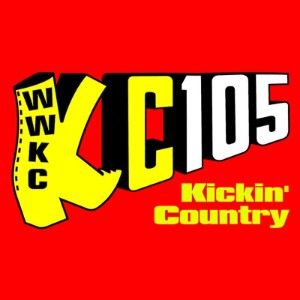 Logo of radio station KC105, WWKC 104.9 FM