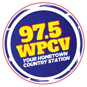 Logo of radio station 97 Country, WPCV 97.5 FM