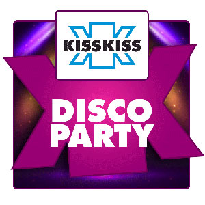 Logotipo de la emisora ​​de radio Radio Kiss Kiss Disco Party