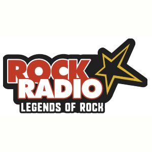 Logotipo de la emisora ​​de radio Rock Radio - Legends of Rock