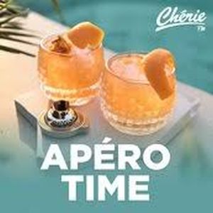 Logotipo de la emisora ​​de radio Chérie FM - Apéro Time
