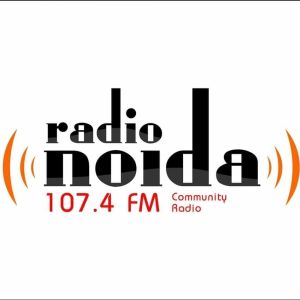 Logotipo de la emisora ​​de radio Radio Noida 107.4 FM