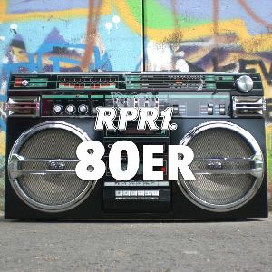 Logotipo de la emisora ​​de radio RPR1. 80er