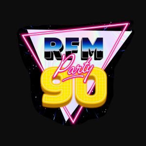 Logo of radio station RFM - Party 90