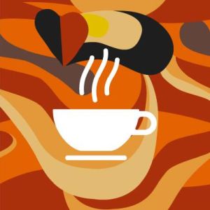 Logo de la station de radio 1.FM - Cafe