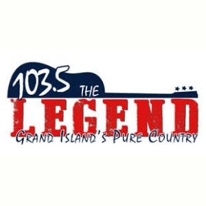 Logo de la station de radio KRGI 103.5 The Legend