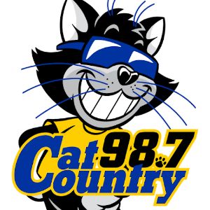 Logo of radio station WYCT Cat Country 98.7 FM