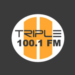Logotipo de la emisora ​​de radio Triple H 100.1 FM