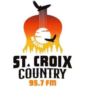 Logotipo de la emisora ​​de radio 95.7 WSCM