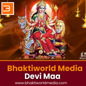 Logo of radio station BhaktiWorld Devi Maa