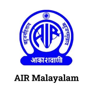 Logotipo de la emisora ​​de radio AIR Malayalam