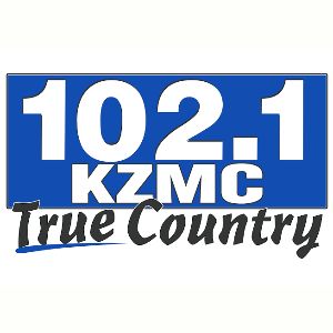 Logotipo de la emisora ​​de radio 102.1 KZMC