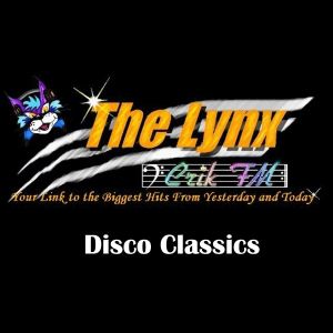 Logotipo de la emisora ​​de radio The Lynx Disco Classics