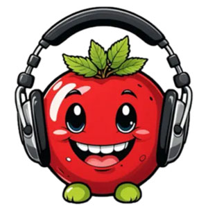 Logotipo de la emisora ​​de radio Red Berry Radio