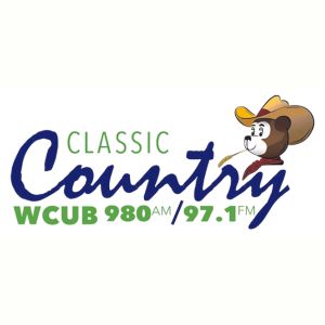 Logo of radio station WCUB 980 AM & 97.1 FM