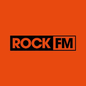 Logo of radio station ROCK FM