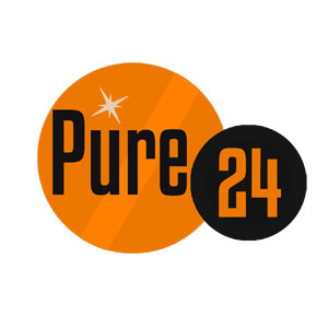 Logo of radio station Pure 24