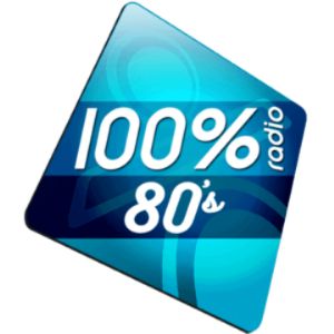 Logotipo de la emisora ​​de radio 100% 80s