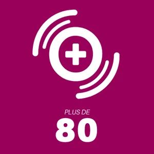 Logo de la station de radio Mona FM - Plus de 80