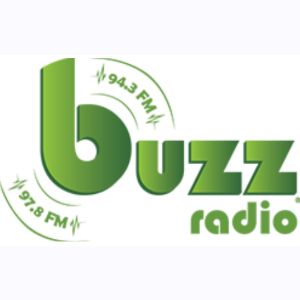 Logo de la station de radio Buzz Radio 94.3 & 97.8 FM