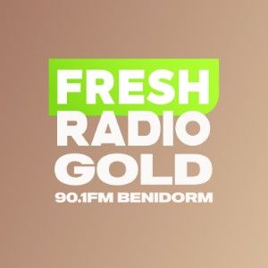 Logotipo de la emisora ​​de radio Fresh Radio Gold