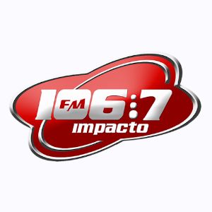 Logotipo de la emisora ​​de radio Impacto 106.7 FM