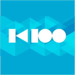 Logo de la station de radio K100 (Kaninn FM)