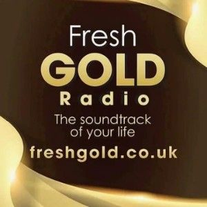 Logotipo de la emisora ​​de radio Fresh Gold Radio
