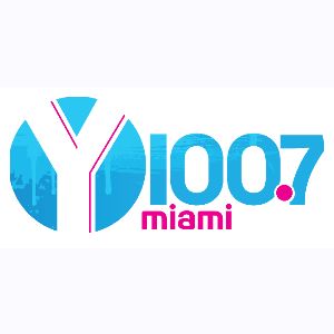Logotipo de la emisora ​​de radio Y100.7 Miami