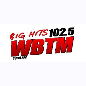 Logotipo de la emisora ​​de radio Big Hits 102.5 & 1330 WBTM