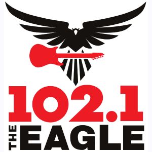 Logo de la station de radio The Eagle 102.1 KFZX-FM