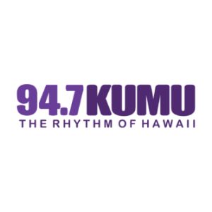 Logo of radio station 94.7 KUMU-FM