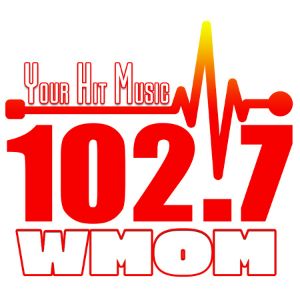 Logo of radio station 102.7 WMOM-FM