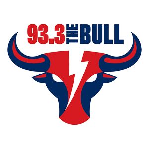 Logo of radio station KUBL-FM 93.3 The Bull