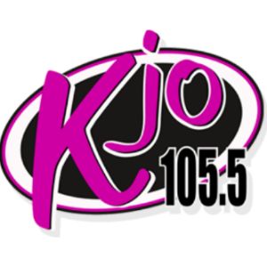 Logotipo de la emisora ​​de radio K-Jo 105.5 KKJO-FM