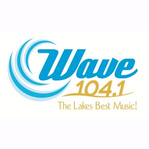 Logotipo de la emisora ​​de radio Wave 104.1 KBOT