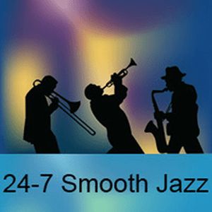 Logotipo de la emisora ​​de radio 24/7 Smooth Jazz