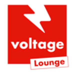 Logotipo de la emisora ​​de radio Voltage Lounge