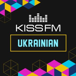 Logo de la station de radio Kiss FM Ukrainian