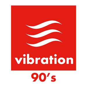 Logo de la station de radio Vibration FM 90s