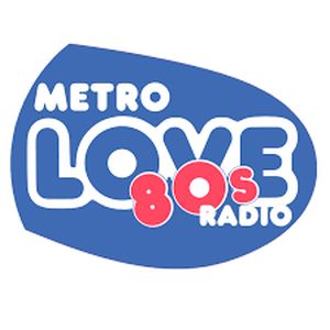 Logo de la station de radio Metro Love 80s Radio