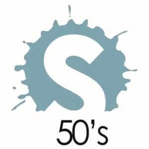 Logotipo de la emisora ​​de radio Splash 50s