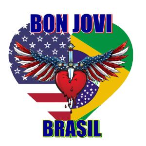 Logotipo de la emisora ​​de radio Rádio Bon Jovi Brasil